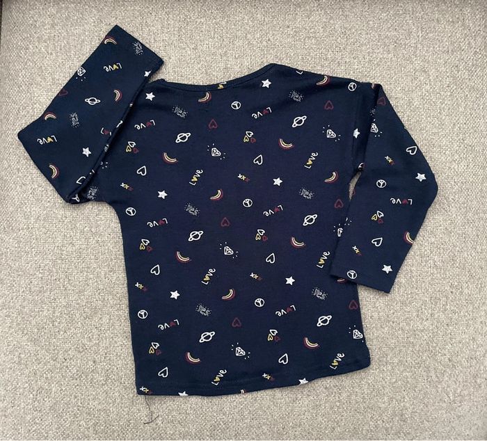 Tee-shirt fille, 3 ans, in extenso