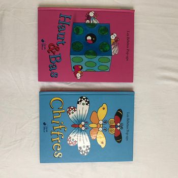 Lot 2 livres chiffres & Haut & bas