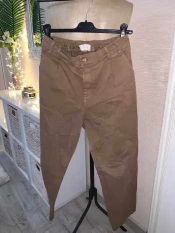 Joli pantalon jambes larges femme 38/40