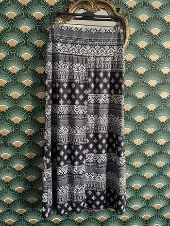 Jupe longue extensible taille L