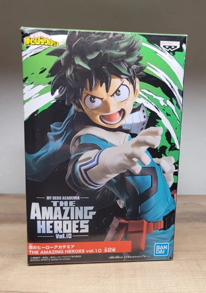 Figurine Deku Izuku Midoriya The Amazing Heroes Vol.10 Banpresto - photo numéro 14