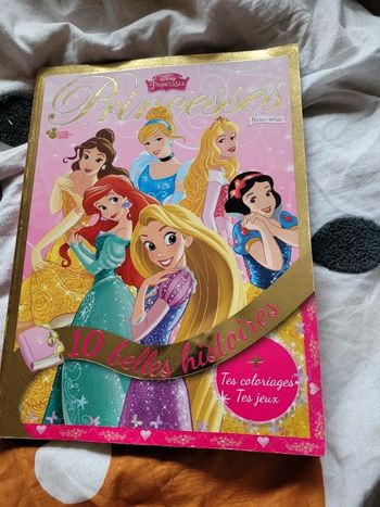Princesses 10 belles histoires + Coloriages +jeux