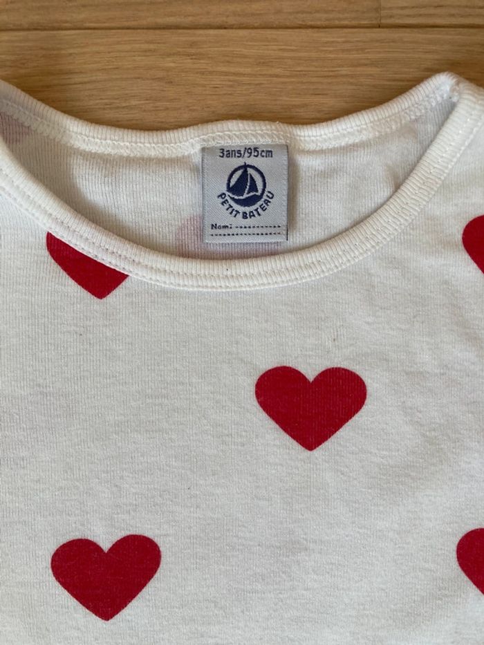 Pyjama cœur 3 ans - photo numéro 3