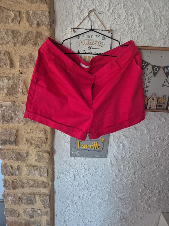 Joli short fuchsia urban by gemo taille 44