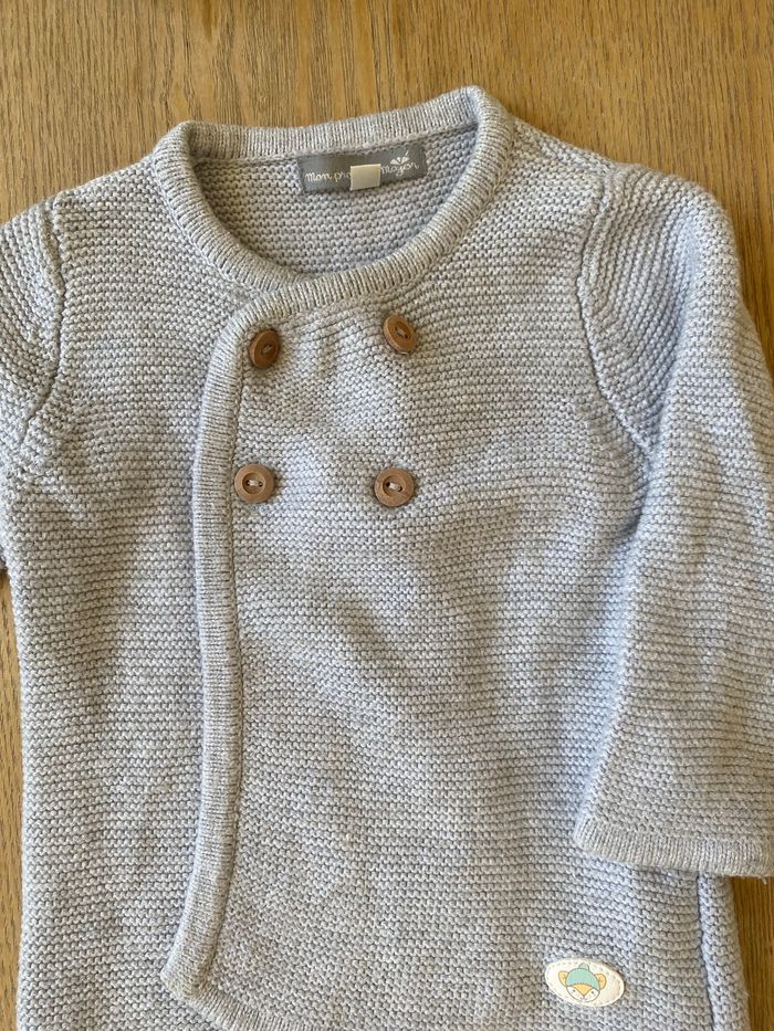 Ensemble salopette gilet mon premier major - photo numéro 10