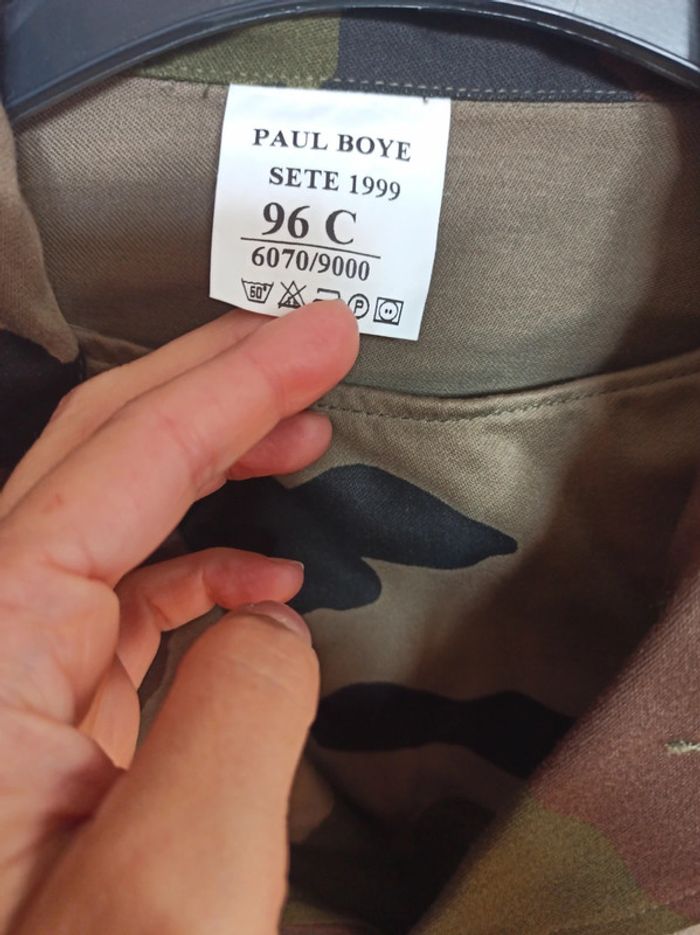 Veste de treillis camouflage T 96 C - photo numéro 7