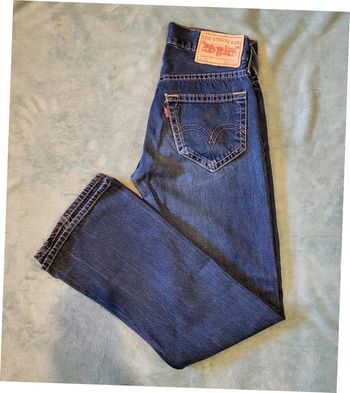 Jeans Femme Levi's 907 👖 Made in Morocco - Taille W27 L32 - FR36