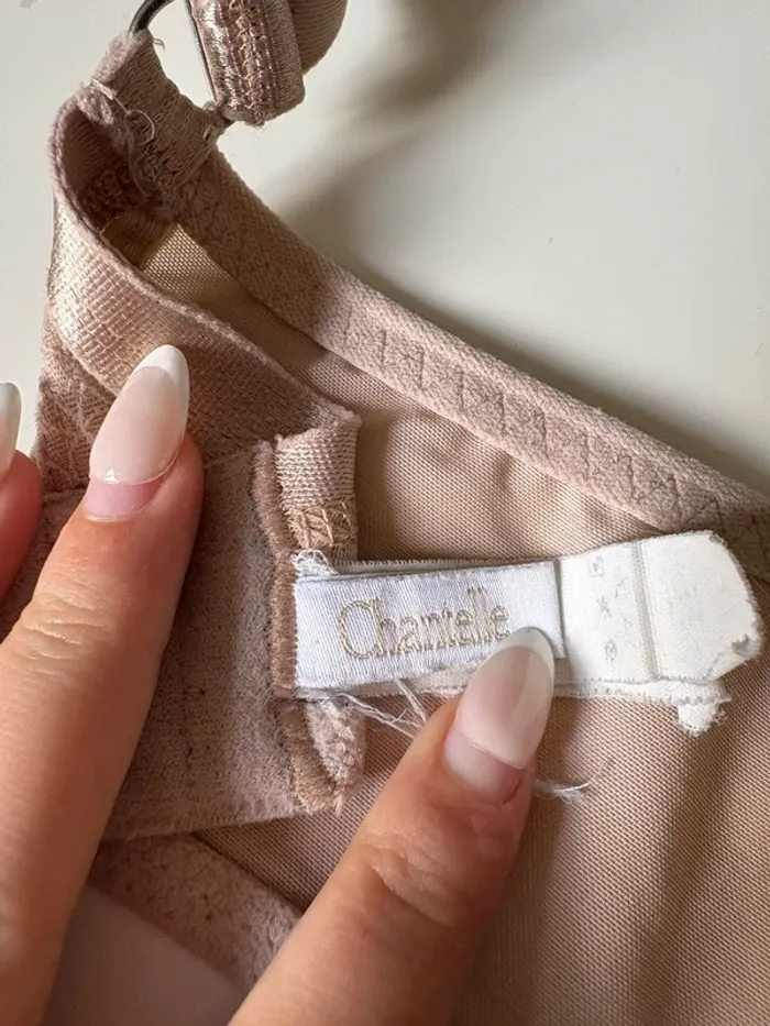 Soutien gorge beige Chantelle 90E - photo numéro 5