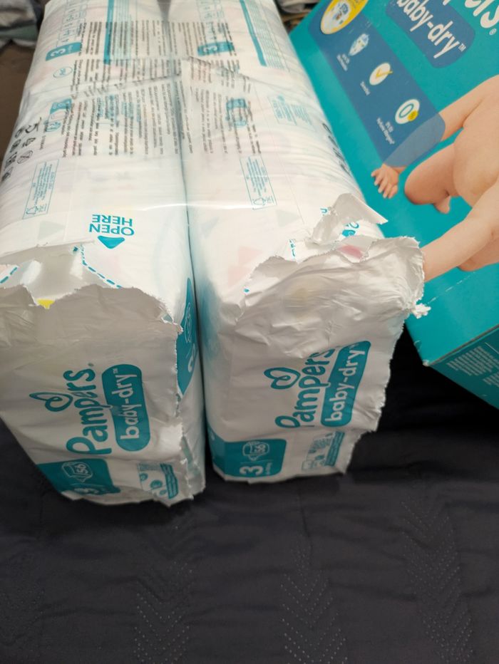Couches Pampers baby dry taille 3 - photo numéro 2