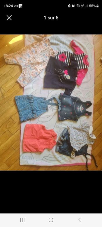 Lot vêtements fille 3 mois