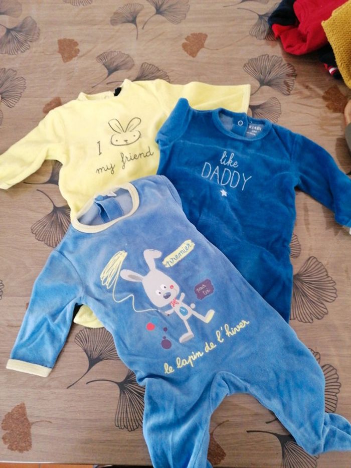 Lot pyjama chaud 3 mois