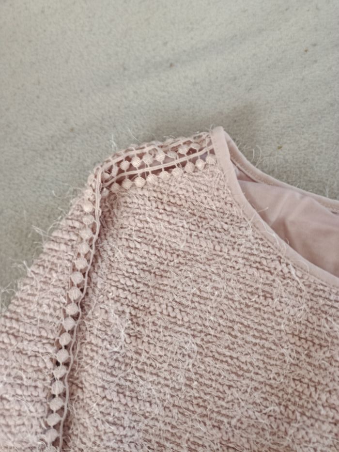 pull rose manche 3/4 - photo numéro 2