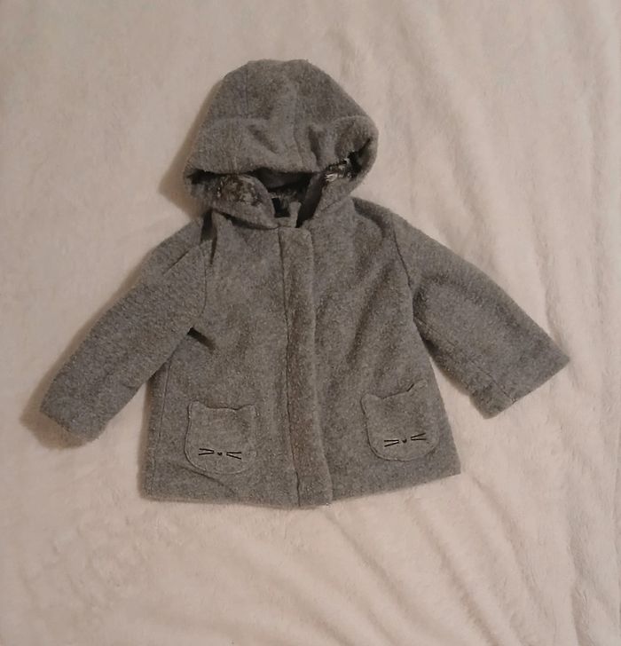Magnifique Manteau Fille 👧🏻 2 ans Kiabi