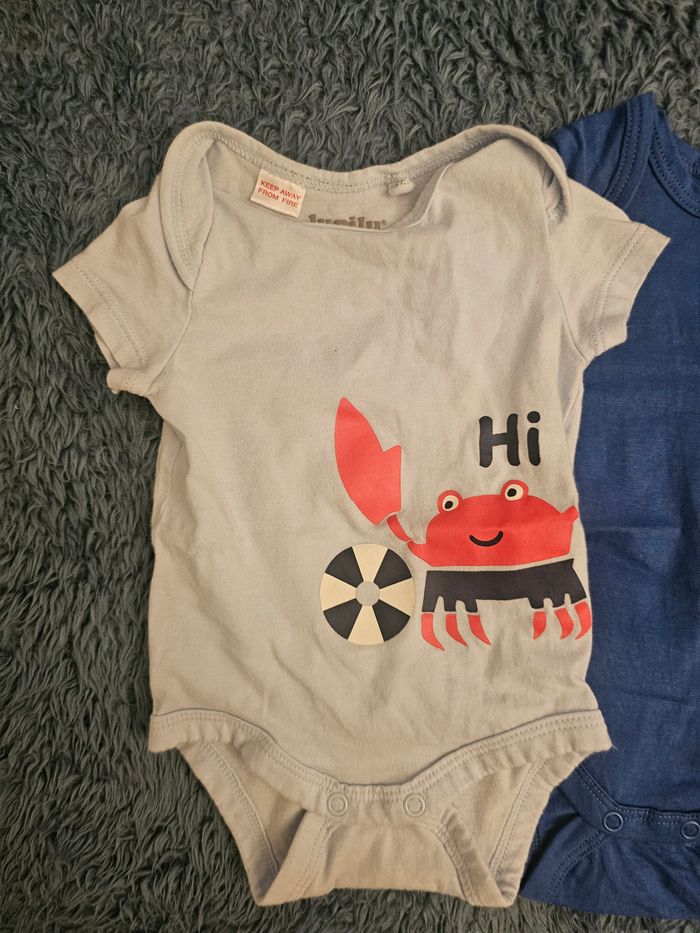 2 bodies 0-2mois / 50-56cm - photo numéro 2