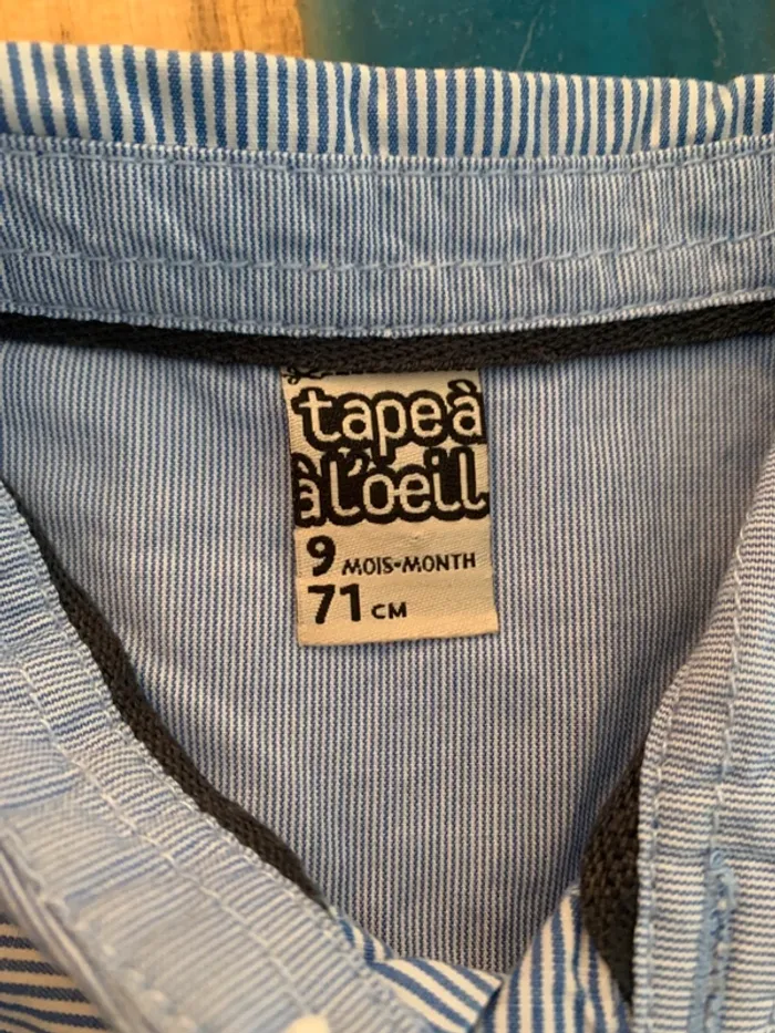 Ensemble tape à l’œil taille 9 mois - photo numéro 3