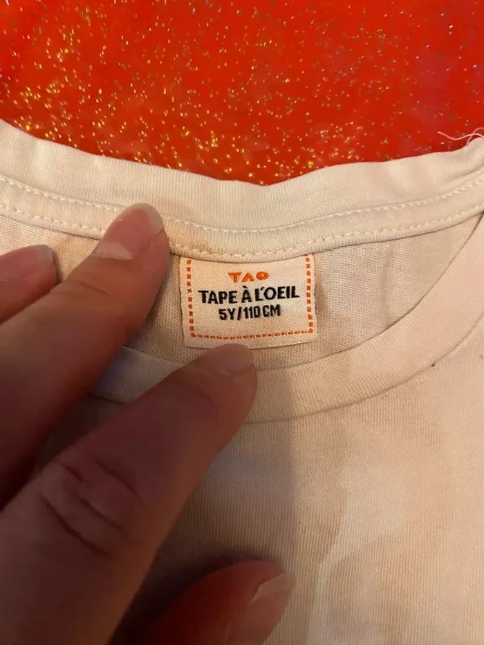 Lot 4 tee shirts manches courtes 5 ans - photo numéro 8