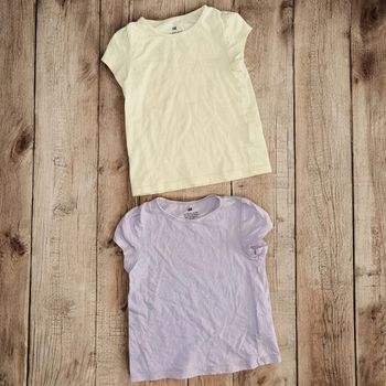🌸 Lot de 2 tee shirt H&m - Taille 3/4 ans 98/104 cm 🌸