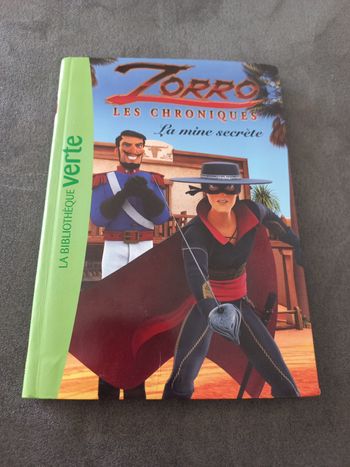 Livre bibliotheque verte zorro les chroniques tome 2