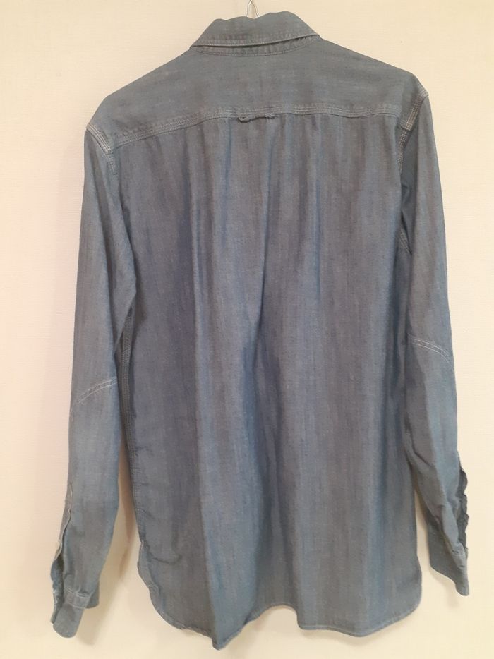 Chemise en jeans bleu Levi's homme - photo numéro 9