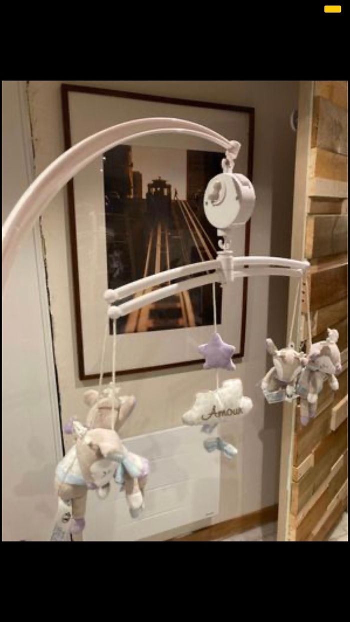 Tour de lit + portique musical