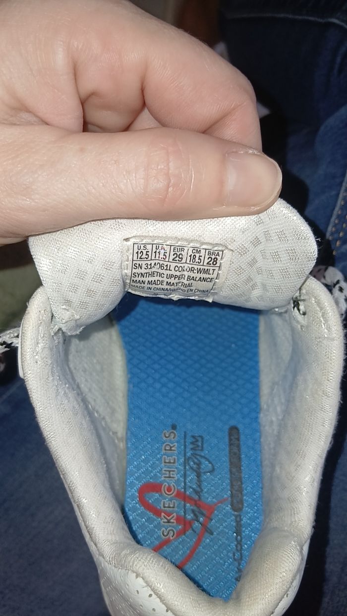 Basket fille skechers - photo numéro 4