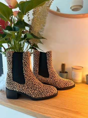 Bottines Léopard Vanessa Wu taille 39