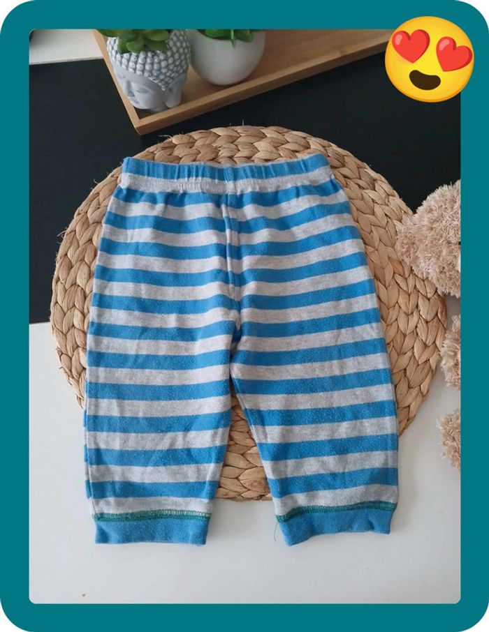 Legging à rayures garçon Taille 9 mois🌿🦊 - photo numéro 4