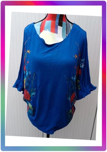 Blouse manches courtes L Desigual