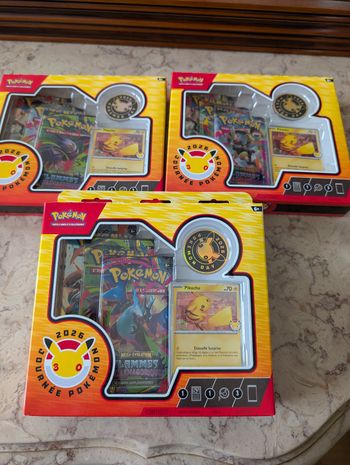 Pokémon 3 coffret pokémon day 2025 30ans