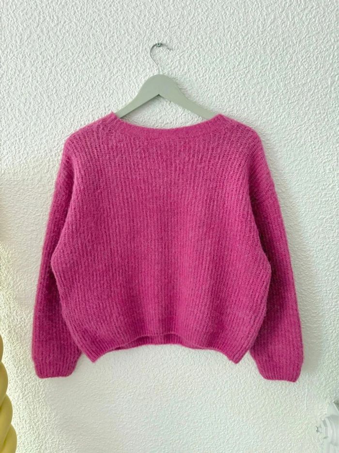 Pull American Vintage Eats fuschia / taille M - photo numéro 2