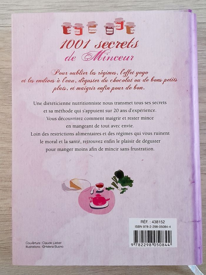 1001 secrets de minceur , mincir sans frustration - photo numéro 3