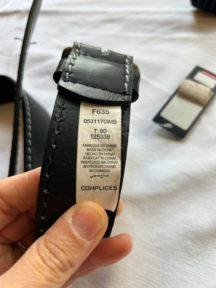 Ceinture neuve Complice T80 - photo numéro 3