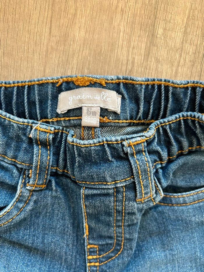 Ensemble jean pull 6 mois - photo numéro 3