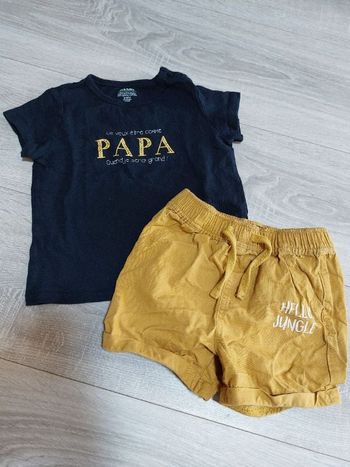Ensemble tee-shirt MC/short