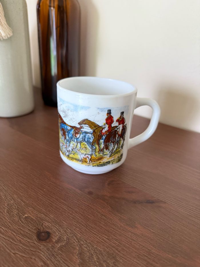 Mug scène chasse à court - Arcopal - photo numéro 3