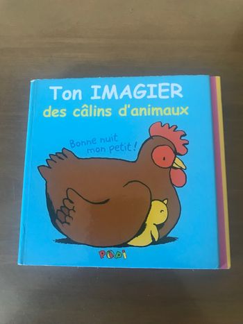 Ton imagier des câlins d’animaux Popi Bayard 18 mois