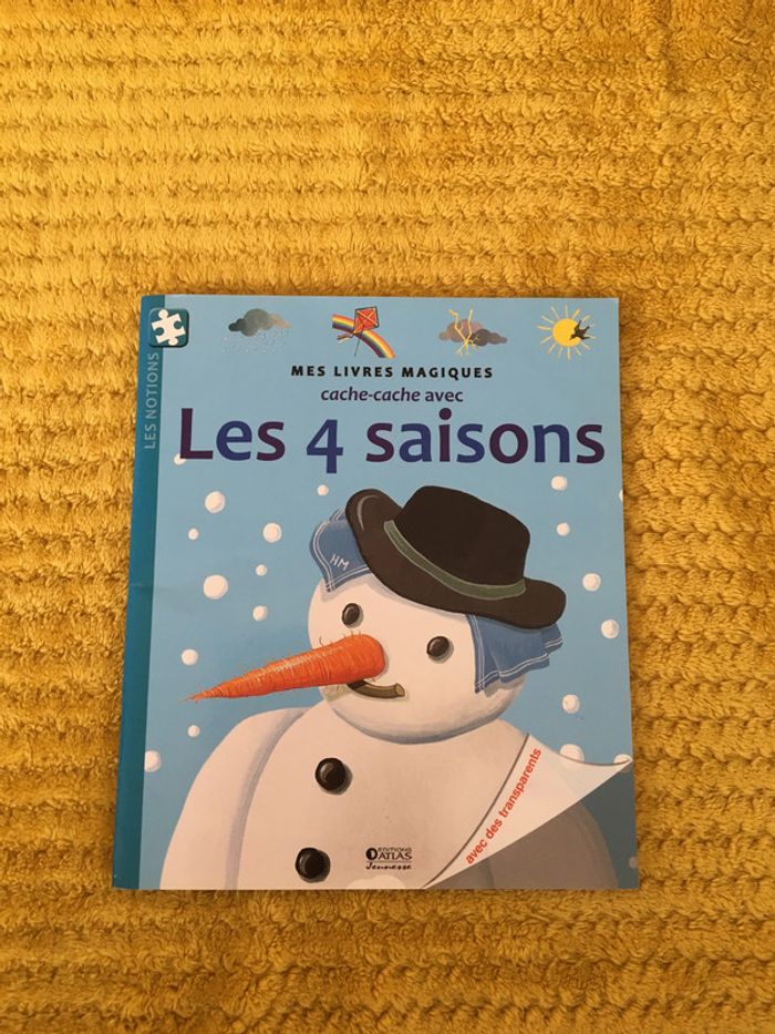 Livre magique Les 4 saisons