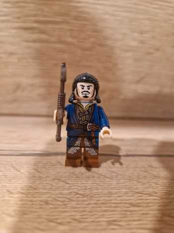 Figurine type lego Bard the Bowman hobbit seigneur des anneaux