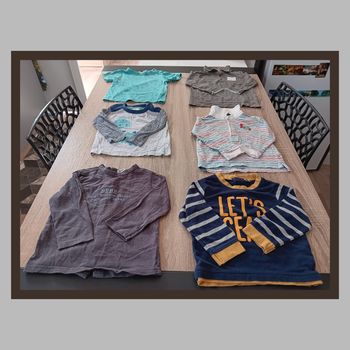 Lot de 16 vêtements garçons 18 mois 