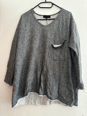 Pull gris foncé