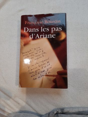 Dans les pas d'Ariane Françoise Bourdin .