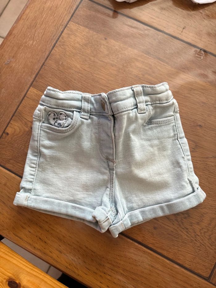 Short en jean