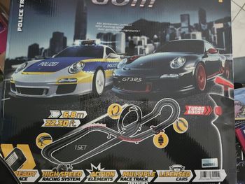 Circuit carrera course poursuite Porshe 911 GT3 -neuf