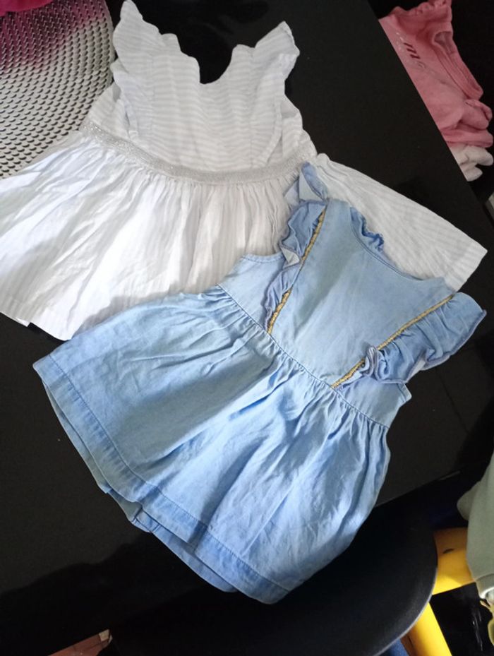 Lot de 2 robes 3/6 mois