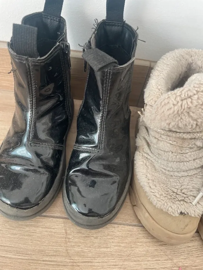 Lot Boots hivers fourrures - photo numéro 7