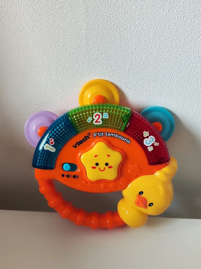 Petit Tambourin Hochet VTech 3-36 mois