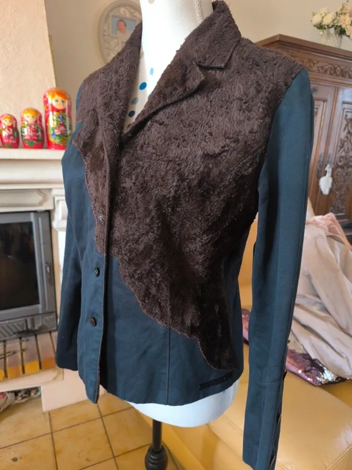 Superbe veste marine - photo numéro 3