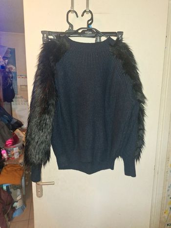Pull épais chaud fourrure H&M S