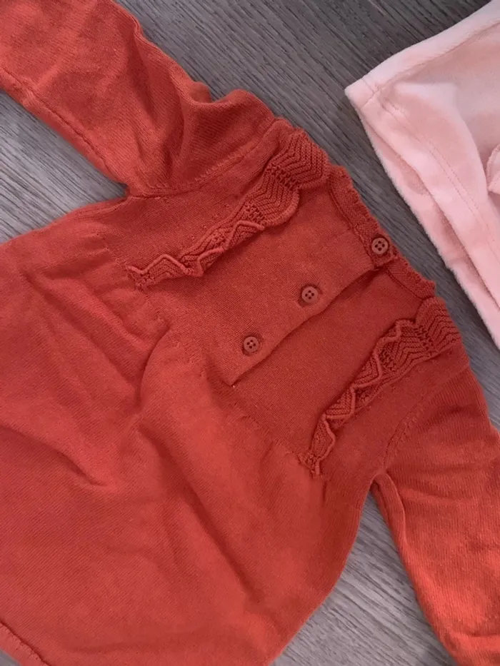 Lot de 3 robes demi-saison fille 6 mois - photo numéro 5