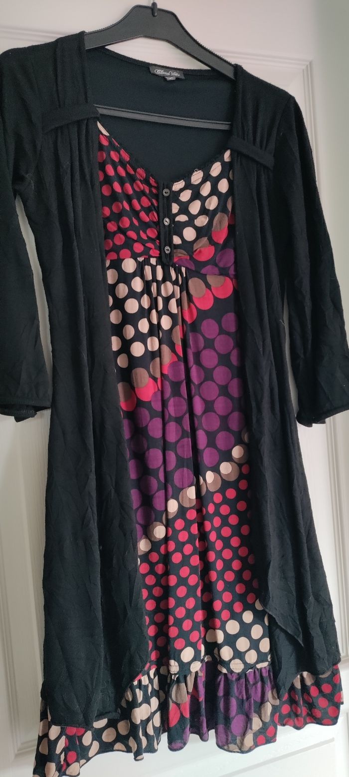 Robe manches 3/4